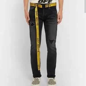 Off-White | Accessories | Classic Industrial Yellow Belt  display picture 3
